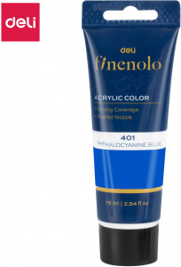AKRILNA BOJA DELI U TUBI CIAN PLAVA 75ml EC75-PB