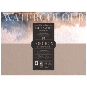 Blok Watercolour Studio Torchon 18x24cm 20L 300g Fabriano
