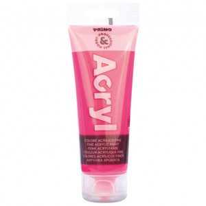 Boja akrilna 75ml pvc tuba fluo CMP 420TAF75370 roze (pink fluo)