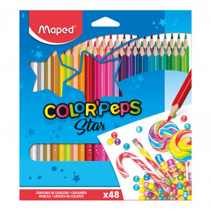 DRVENE BOJICE MAPED COLOR`PEPS STAR 1/48