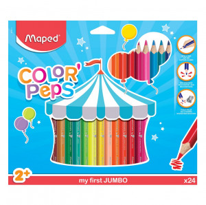 DRVENE BOJICE MAPED COLOUR `PEPS JUMBO 1/24