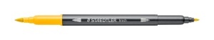 Dvostrani akvarel flomaster STAEDTLER 10 svetlo žuta