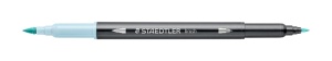 Dvostrani akvarel flomaster STAEDTLER 34 aqua blue
