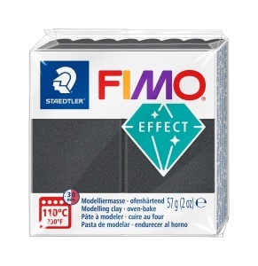 FIMO effect Metalik tamno siva