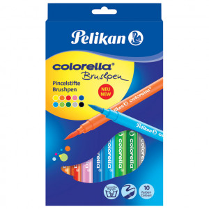 Flomaster školski 10boja karton Colorella Super Brush Pelikan 814577