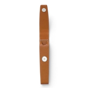 Kvalitetan etui za olovke sa magnetnim zatvaračem za jedan pisaći instrument, boja konjaka (Cognac)