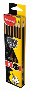 MAPED grafitna olovka BLACK PEPS B 1/12