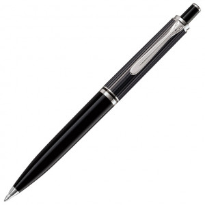 Olovka hemijska Souveran K405+poklon kutija G15 Stresemann Pelikan 803700 crno-siva