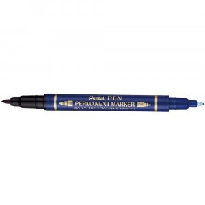 PENTEL marker N-75 TwinTip 0.3/1.2 PLAVI
