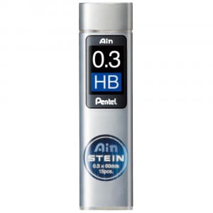 PENTEL mine AinStein 0.3mm HB 1/15