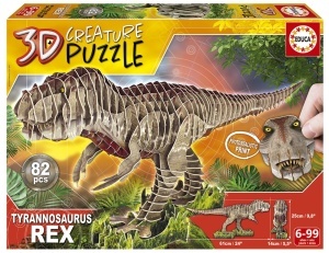 Puzzle 3D T-REX Creature