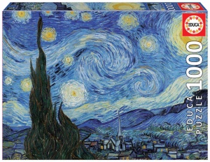 Puzzle Starry Night Van Gogh 1000 delova