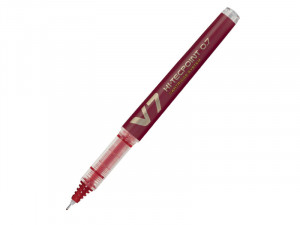 ROLER PILOT V7 HI-TECPOINT 0.7 REFILLABLE CRVENI