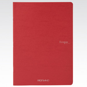 Sveska meki povez A4 linije 40L 90g EcoQua Fabriano tamno crvena (cherry)