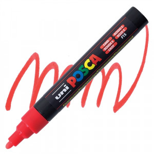 UNI Posca PC-5M CRVENA FLUO