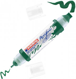 Akrilni marker E-5400 double-liner sa dva vrha