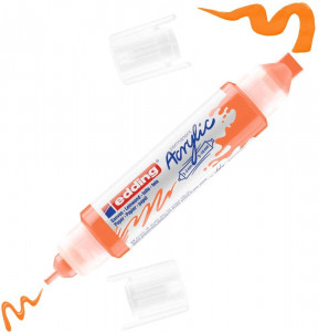 Akrilni marker E-5400 double-liner sa dva vrha
