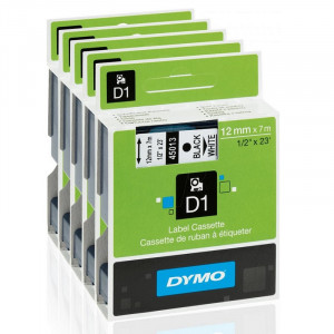 DYMO traka D1 24mm x 7m, crna na belom