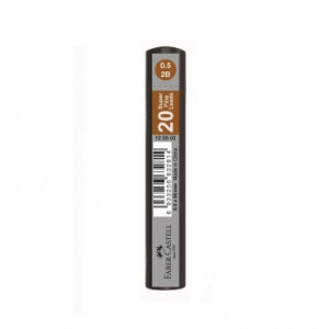 Faber Castell GRIP SUPER FINE mine 0.5mm 2B