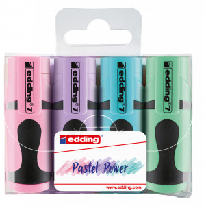 Mini signiri Edding E-7 Pastel set 1/4