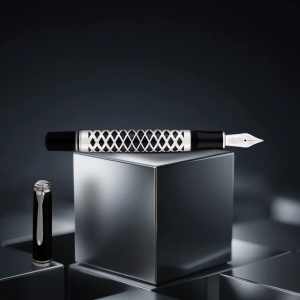 Nalivpero Metal Sleeve G M805 (M) u specijalnoj poklon kutiji Pelikan crno-sivo
