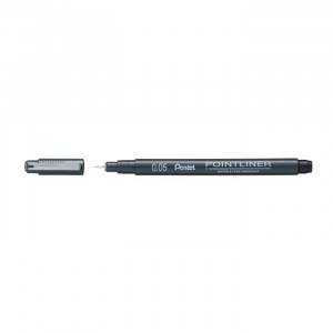 PENTEL fineliner POINTLINER crni 0,05