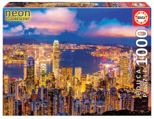 Puzzle Hong Kong Neon