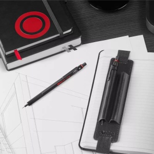 ROTRING 600 Patent olovka 0.5 Black Set Futrola i Notes