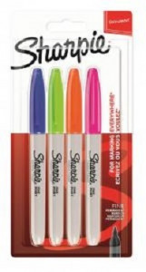 Sharpie permanentni markeri Fine 1/4 NEON
