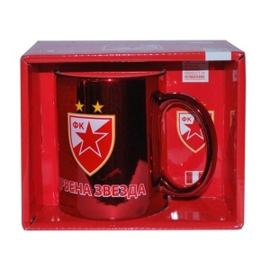Šolja Crvena Zvezda metalik