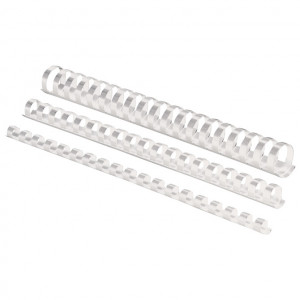 Spirala plastična fi-12mm pk100 Fellowes 5346206 bela