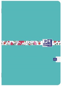 Sveska A5 Oxford 60 lista Floral, 90g, optički papir, margine