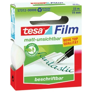 Traka lepljiva nevidljiva 19mm/33m Tesafilm-eko Tesa