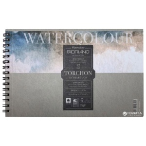 Blok Watercolour Studio Torchon spirala 13,5x21cm 12L 300g Fabriano