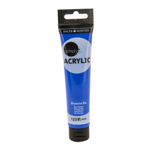 Boja akrilna 75ml ultramarin 126975123 simply
