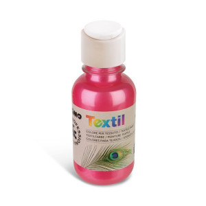 Boja za tekstil 125ml metalik CMP 410TXM125300 crvena (red met)