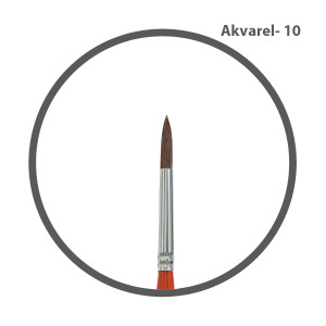 Četkica akvarel br.10 milan 101 10 80310