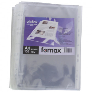 Fascikla uložna A4 50my pp sjajna pk100 Fornax 1772
