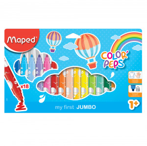 FLOMASTERI MAPED COLOUR`PEPS JUMBO 1/18