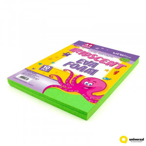 FLUROSCENTNA EVA PENA NEON ZELENA A4 10/1