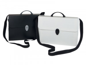 Folder A4 27x37.5x8 crni sa naramenicom