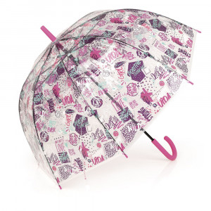 Kišobran dečji transparent windproof 56 cm/8 rebara Idea