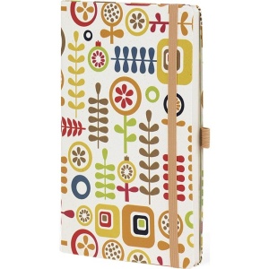 Notes 13x21cm linije 192strane s gumicom Appeel Summer