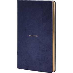 Notes 13x21cm linije 192strane s gumicom Teatro Blue