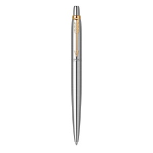 Parker poklon SET Jotter Stainless Steel GT – Hemijska olovka + Nalivpero