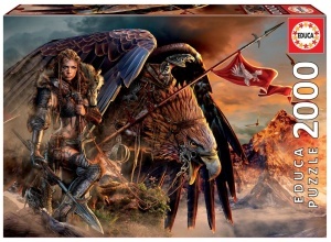 Puzzle Eagle rider 2000 delova