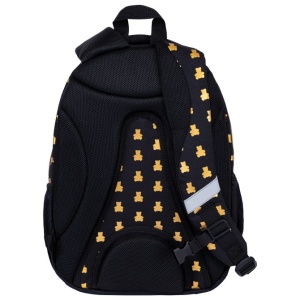 Ranac đački anatomski 3zipa AB330 Golden Teddy Astrabag crno-zlatni