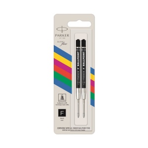 Refil za hemijsku olovku Parker Royal Quink Black F PVC 1/2