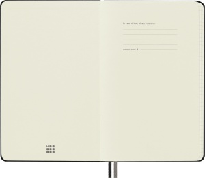 Rokovnik Moleskine Sapphire blue tvrd povez kvadratići LG