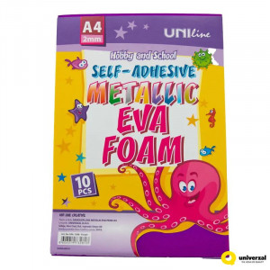 SAMOLEPLJIVA METALIC A4 10/1 Ljubičasta
